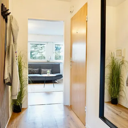 شقة Lounge Mit Privatem Stellplatz Fuer Bis Zu 4 Personen - Stadtnah